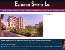 Tablet Screenshot of everbright-group.net